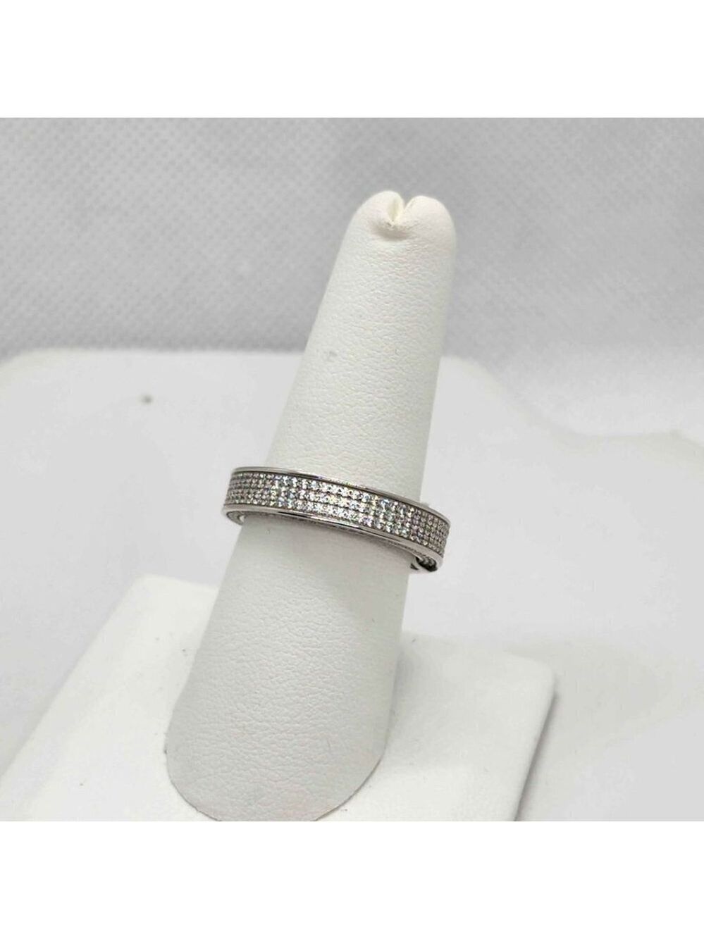925 Sterling Silver Ring | Multi Zirconia Stones | New Band Ring